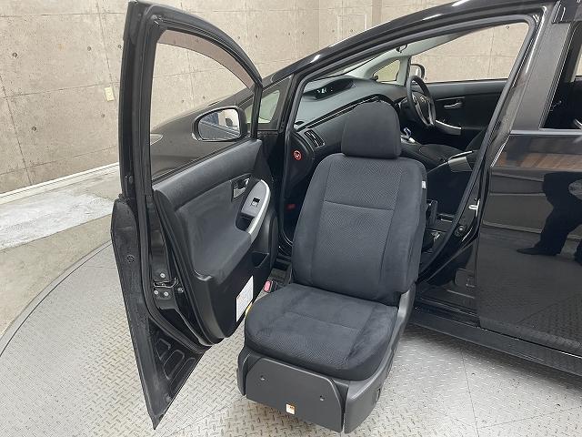 プリウス S 助手席リフトアップシートAタイプ ワンオーナー 純正メモリーナビ Bluetooth フルセグ バックカメラ スマートキー ETC 電動格納ミラー LEDヘッドライト(16枚目)