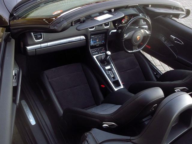 ボクスター ボクスターS 右ハンドル 6速マニュアル車 黒ハーフレザー 禁煙車 電動OPEN 18インチAW(9枚目)