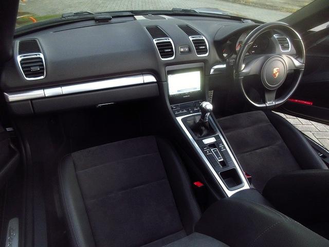 ボクスター ボクスターS 右ハンドル 6速マニュアル車 黒ハーフレザー 禁煙車 電動OPEN 18インチAW(10枚目)