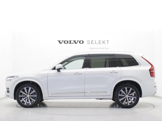 ＸＣ９０ Ｂ６　ＡＷＤ　インスクリプション　Ｂ６エンジン　社内使用車　エアサス　３列７人乗り　４ＷＤ　４８Ｖ　白革　前後純正ドラレコ　ｈａｒｍａｎ／ｋａｒｄｏｎ　前後シートヒーター　クリスタルシフトノブ　リラクゼーション機能　パワーテールゲート（5枚目）