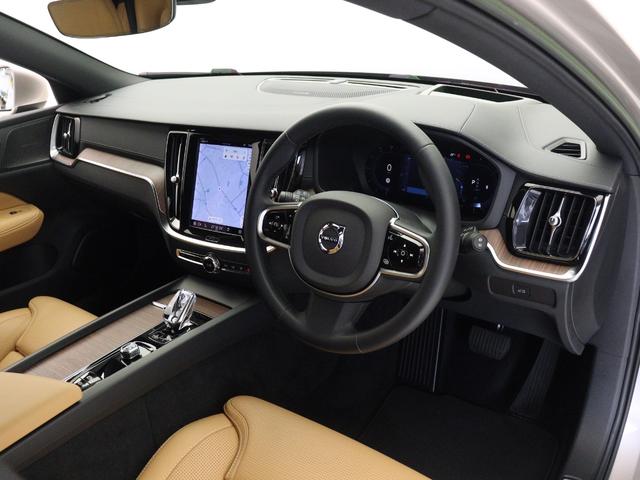 Ｖ６０ アルティメット　Ｂ４　Ｇｏｏｇｌｅ搭載　純正３６０°ドラレコ　４８Ｖ　茶革　ｈａｒｍａｎ／ｋａｒｄｏｎ　リラクゼーション機能　前後シートヒーター　ステアリングホイールヒーター　リニアライムウッドパネル　クリスタルシフトノブ（38枚目）