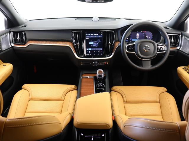 V60 クロスカントリー ウルトラ B5 AWD B&W Google搭載 ドラレコ 48V 茶革 19インチAW ドリフトウッドパネル クリスタルシフトノブ ベンチレーション機能 リラクゼーション機能 前後シートヒーター ステアリングヒーター(4枚目)