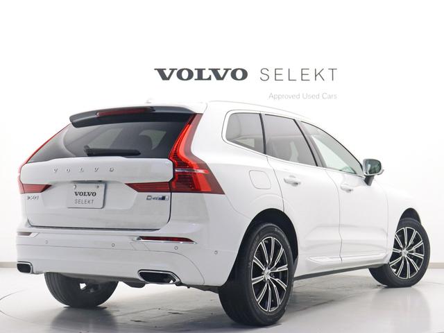 ＸＣ６０ Ｄ４　ＡＷＤ　インスクリプション　クリーンディーゼル搭載　４ＷＤ　パノラマサンルーフ　ポールスター　茶革　前後シートヒーター　マッサージ機能　フロントベンチレーションシート　ステアリングヒーター　パワーテールゲート　３６０度カメラ（6枚目）