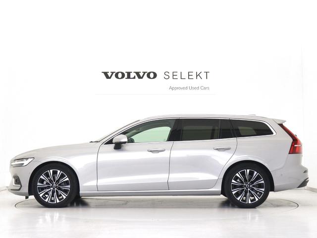 V60 アルティメット B4 2023年モデル Google搭載 前後純正ドラレコ 48V harman/kardon 前後シートヒーター ステアリングヒーター クリスタルシフトノブ ドリフトウッドパネル リラクゼーション機能(5枚目)