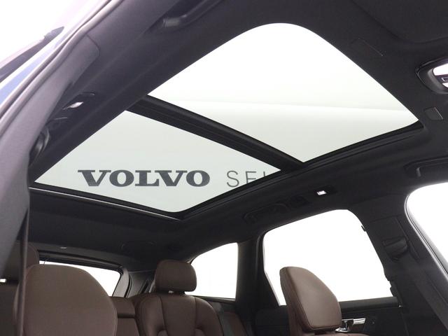 XC60 アルティメット B5 AWD サンルーフ 2023モデル Google搭載 48V 濃茶革 harman/kardon クリスタルシフトノブ リニアライムウッドパネル 前後シートヒーター ステアリングヒーター リラクゼーション機能(5枚目)