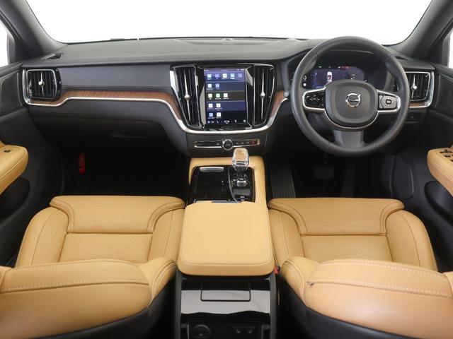 S60 リチャジアルティメットT6AWDプラグインハイブリド PHEV サンルーフ 社用車 Google搭載 ドラレコ 茶革 harman/kardon 前後シートヒーター ステアリングヒーター リラクゼーション機能 クリスタルシフトノブ 19インチAW(4枚目)