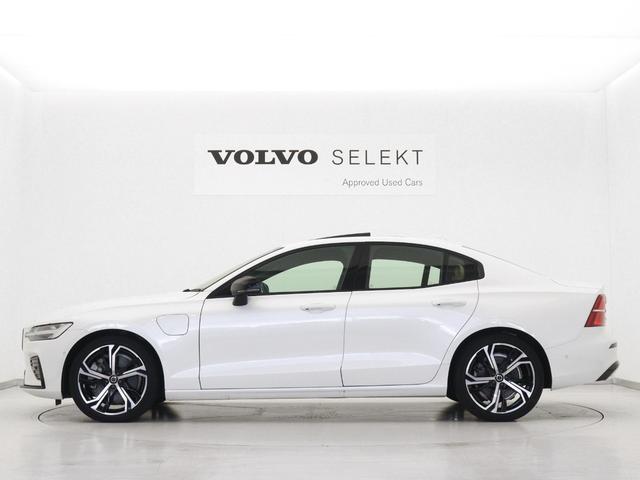 S60 リチャジアルティメットT6AWDプラグインハイブリド PHEV サンルーフ 社用車 Google搭載 ドラレコ 茶革 harman/kardon 前後シートヒーター ステアリングヒーター リラクゼーション機能 クリスタルシフトノブ 19インチAW(6枚目)