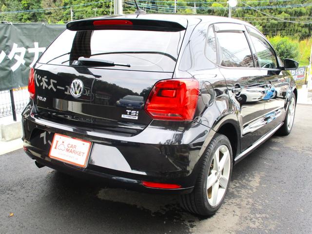 ポロ TSIハイライン 激突軽減ブレーキ・純正ナビBluetooth対応・ハーフレザーシートヒーター・Bカメラ・ETC・クルコン・LEDライト・ETC2.0・キーレス・禁煙・アルミホイール・記録簿パドルシフトTVドラレコ前後(8枚目)