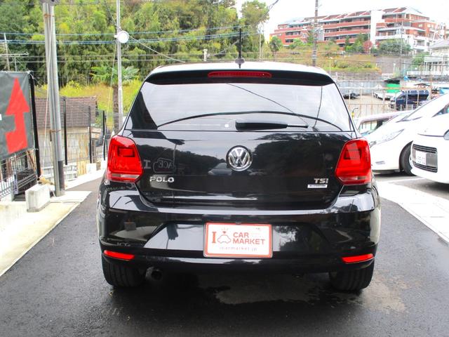 ポロ TSIハイライン 激突軽減ブレーキ・純正ナビBluetooth対応・ハーフレザーシートヒーター・Bカメラ・ETC・クルコン・LEDライト・ETC2.0・キーレス・禁煙・アルミホイール・記録簿パドルシフトTVドラレコ前後(9枚目)