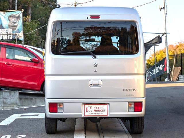 エブリイ PA 禁煙車/集中ロック/DAYTNA’Sブラック14インチホイ-ル/Bluetooth/スマホ連携ディズプレイオ-ディオ/バックカメラ/LEDヘッドライト/オ-トライト/フラット荷室/点検記録簿(30枚目)