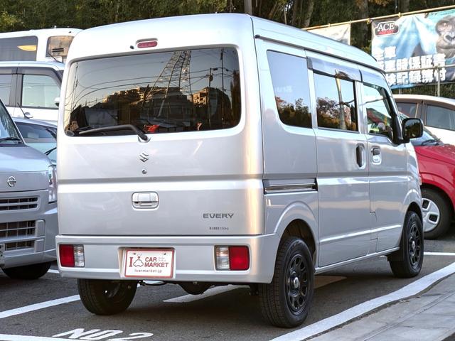 エブリイ PA 禁煙車/集中ロック/DAYTNA’Sブラック14インチホイ-ル/Bluetooth/スマホ連携ディズプレイオ-ディオ/バックカメラ/LEDヘッドライト/オ-トライト/フラット荷室/点検記録簿(31枚目)