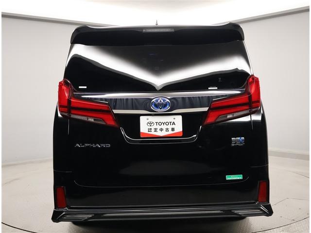 アルファードハイブリッド SR Cパッケージ 点検記録簿 サンル-フ エアロ バックモニター オートエアコン LED 横滑り防止機能 ABS イモビ AC100V電源 アルミ ナビ&TV 4WD ミュージックプレイヤー接続可 3列シート Pシート(2枚目)