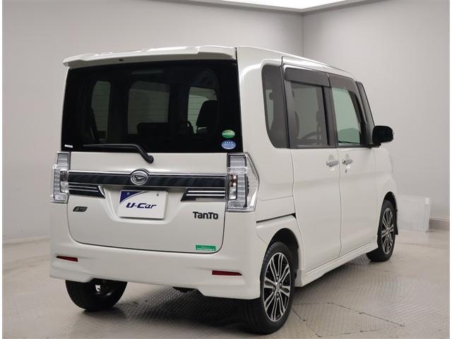 タント カスタムＲＳ　ＳＡ　Ｒカメラ　アルミ　地デジＴＶ　ナビＴＶ　横滑り防止装置　ＬＥＤヘッドライト　記録簿　キーレス　盗難防止装置　ミュージックプレイヤー接続可　ベンチシート　ＥＴＣ　パワーウィンドウ　４ＷＤ　オートエアコン（3枚目）