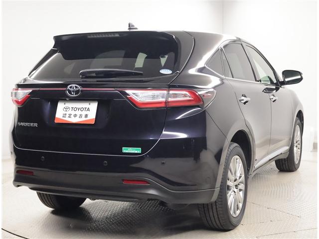 ハリアー プログレス　衝突軽減ブレーキ　横滑り防止機能　オートクルーズコントロール　地デジＴＶ　ＥＴＣ車載器　バックカメラ　ＬＥＤヘッドランプ　ミュージックプレイヤー接続可　ＤＶＤ再生　盗難防止装置　ＡＢＳ　エアバッグ（3枚目）