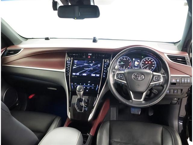 ハリアー プログレス　衝突軽減ブレーキ　横滑り防止機能　オートクルーズコントロール　地デジＴＶ　ＥＴＣ車載器　バックカメラ　ＬＥＤヘッドランプ　ミュージックプレイヤー接続可　ＤＶＤ再生　盗難防止装置　ＡＢＳ　エアバッグ（5枚目）