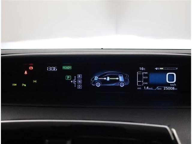 プリウス Ａツーリングセレクション　スマキー　イモビライザー　バックモニター　クルコン　記録簿有　ＬＥＤヘッドライト　ＤＶＤ視聴可　ＥＴＣ　ナビＴＶ　メモリーナビゲーション　横滑り防止機能　キーフリ　アルミ　ＡＡＣ　ＡＢＳ　パワステ（7枚目）