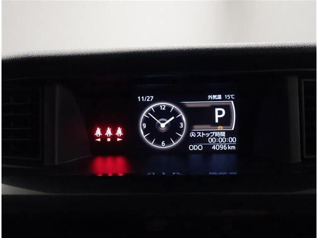 ルーミー G 追突軽減ブレーキ パワステ フルフラット Aストップ LEDライト Rカメラ 記録簿付 1セグTV 横滑り防止システム ウォークスルー エアバック セキュリティーアラーム パワーウィンドウ ナビ&TV(10枚目)