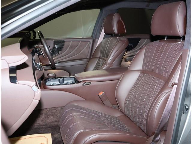 LS LS500h バージョンL クルコン TVナビ 横滑り防止装置 パワーシート キーレスエントリー インテリジェントキー エアコン 記録簿 DVD再生 アルミホイール サンルーフ ドライブレコーダー メモリーナビ フルセグTV(11枚目)