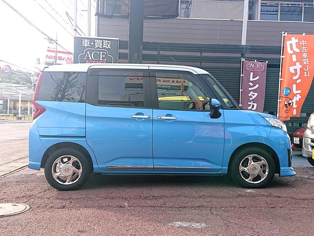 ルーミー カスタムG-T・ターボ・禁煙車・純正9型大画面ナビゲーション ・衝突回避支援システム(スマートアシストII)・パノラミックビュー・両側パワースライドドア・クルーズコントロール・ドライブレコーダー・LEDヘッドライト&LEDフォグランプ&オートライト・整備記録簿(11枚目)