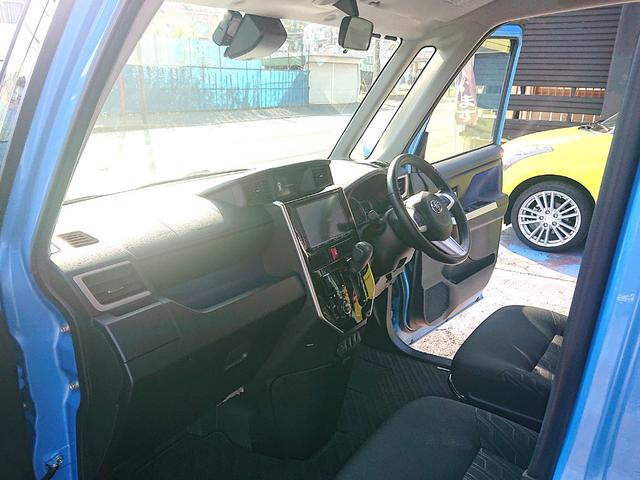 ルーミー カスタムG-T・ターボ・禁煙車・純正9型大画面ナビゲーション ・衝突回避支援システム(スマートアシストII)・パノラミックビュー・両側パワースライドドア・クルーズコントロール・ドライブレコーダー・LEDヘッドライト&LEDフォグランプ&オートライト・整備記録簿(14枚目)