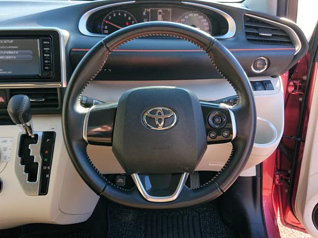 シエンタ Ｇ・３列シート７人乗り・禁煙車・トヨタセーフティーセンス・　プリクラッシュセーフティ・レーンディパーチャーアラート・オートマチックハイビーム・両側パワースライドドア・純正ＳＤナビゲーション＆バックモニター・スマートキー＆プッシュスタート・整備記録簿＆取扱説明書（26枚目）