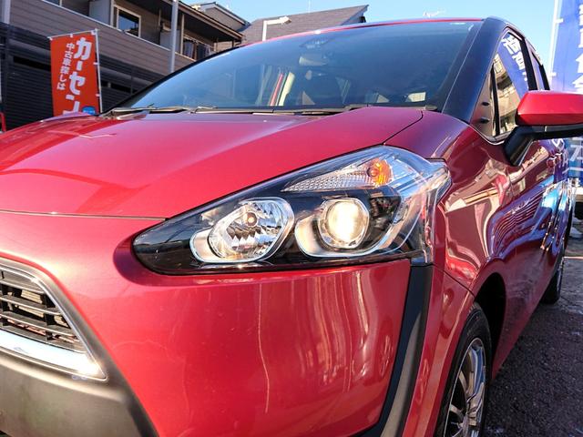 シエンタ Ｇ・３列シート７人乗り・禁煙車・トヨタセーフティーセンス・　プリクラッシュセーフティ・レーンディパーチャーアラート・オートマチックハイビーム・両側パワースライドドア・純正ＳＤナビゲーション＆バックモニター・スマートキー＆プッシュスタート・整備記録簿＆取扱説明書（40枚目）