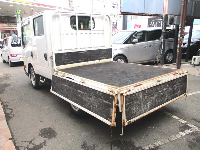 アトラストラック WキャブショートフルスーパーローDX 6人乗1.15tガソリン5速AT車電動格納ミラーパワーウィンドウキーレスエントリーバックカメラETCフォグライト3方開当社下取ワンオーナー車日産記録簿11枚(8枚目)