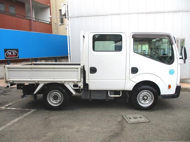 アトラストラック WキャブショートフルスーパーローDX 6人乗1.15tガソリン5速AT車電動格納ミラーパワーウィンドウキーレスエントリーバックカメラETCフォグライト3方開当社下取ワンオーナー車日産記録簿11枚(9枚目)