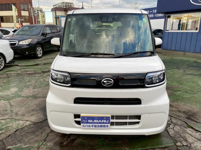 タント X 禁煙車・LEDヘッドライト・衝突軽減ブレーキ・左側ワンタッチ式電動スライドドア・シートヒーター・バックカメラ・スマートキー・プッシュスタート・フルセグTVナビ・Bluetooth接続(6枚目)