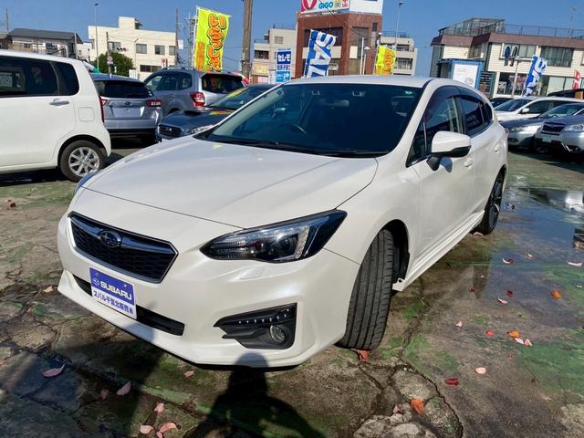 インプレッサスポーツ 2.0i-Sアイサイト 禁煙車・4WD・フロントリヤドライブレコーダー・ETC・純正18AW・LEDヘッドライト・スマートキー・パールホワイト・バックカメラ・パワーシート・フルセグTVナビ・Bluetooth接続(12枚目)