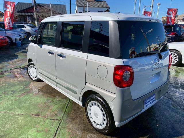 ムーヴキャンバス ストライプスＧ　禁煙車・パノラマビューモニター・スマートキー・シートヒーター・ＬＥＤヘッドライト・サイドカメラ・バックカメラ・ワンタッチ式両側電動スライドドア・フルセグＴＶナビ・Ｂｌｕｅｔｏｏｔｈ接続（16枚目）