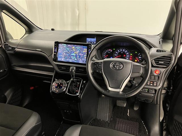 ノア Si ダブルバイビーII 横滑防止装置 PCS スマートキ- 整備記録簿 Wエアコン Bモニター DVD再生可 ドライブレコ フルセグテレビ ETC付き アイドリングS オートエアコン PS クルーズC ナビ&TV PW(5枚目)