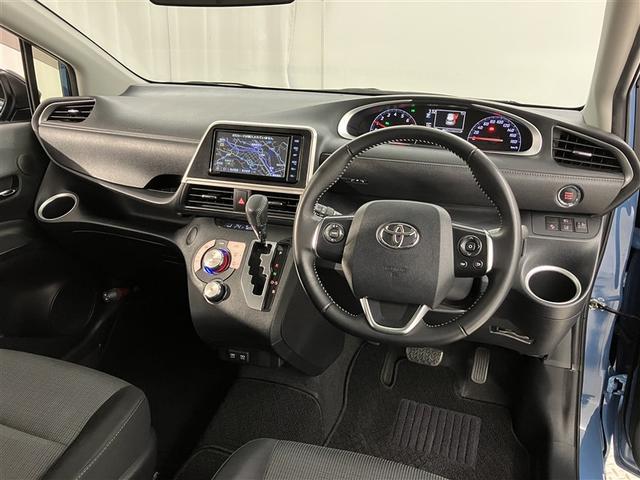 シエンタ G セーフティーエディションII 誤発進抑制装置 両側パワースライドドア DVD 横滑り防止装置 ETC車載器 オートエアコン フルセグTV 盗難防止システム ABS ウォークスルー キーレスエントリー ナビ&TV メモリ-ナビ PS(5枚目)