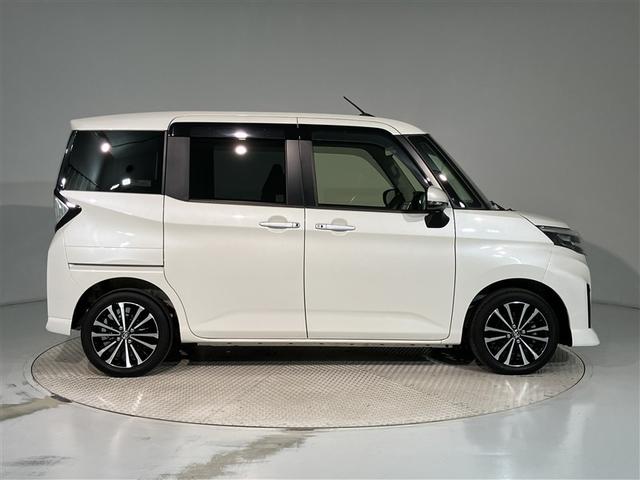 ルーミー カスタムＧ－Ｔ　助手席エアバック　両側オートスライドドア　スマートキープッシュスタート　ＬＥＤライト　１オーナー　横滑り防止機能　クルコン　点検記録簿　ＥＴＣ付　アルミホイール　キーレス　ＤＶＤ　ドラレコ　ナビ＆ＴＶ（3枚目）