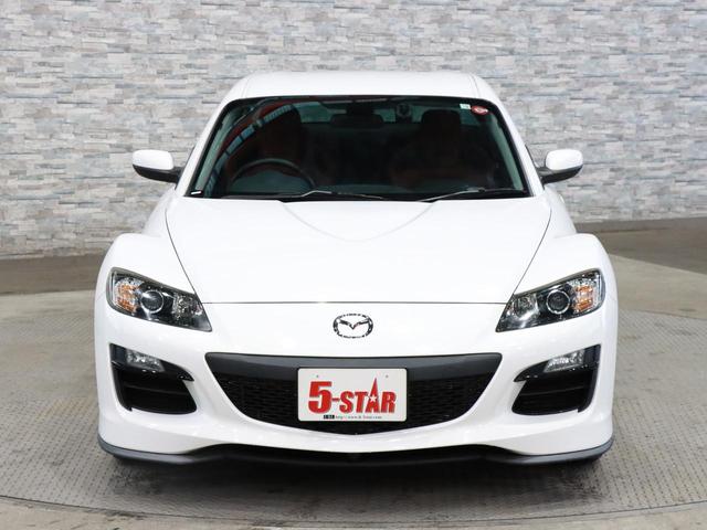 ＲＸ－８ スピリットＲ　後期型／６速ＭＴ／スピリットＲ専用エアロ／ＡｕｔｏＥｘｅ車高調／専用シート／スマートキー／ＥＴＣ／横滑り防止装置／純正ナビ／ＨＩＤオート／鍛造１８ＡＷ（10枚目）