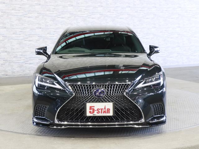 ＬＳ ＬＳ５００ｈ　Ｉパッケージ　後期／レクサスチームメイト／黒本革電動メモリーシート／シートベンチレーション／３眼ＬＥＤ／ＨＵＤ／レクサスセーフティシステム＋Ａ／デジタルインナーミラー／１００Ｖ電源／パノラミックビュー／純正ナビ（11枚目）