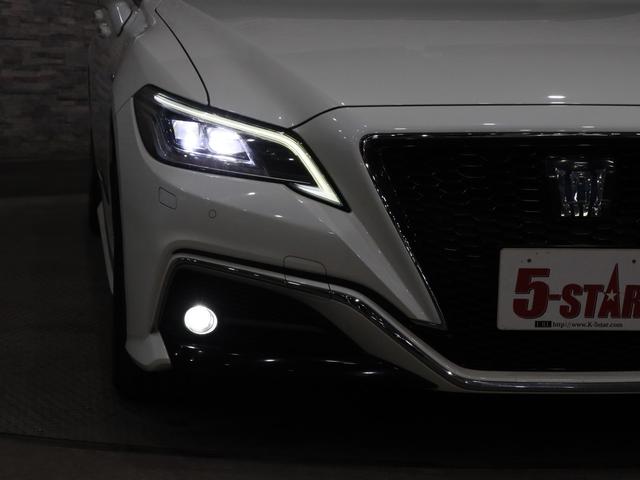 クラウンハイブリッド RSアドバンス 黒本革電動メモリーシート/スパッタリングAW/シートベンチレーション/3眼LED/HUD/トヨタセーフティセンス/レーダークルコン/BSM/RCTA/100V電源/純正ナビ/バックカメラ(16枚目)