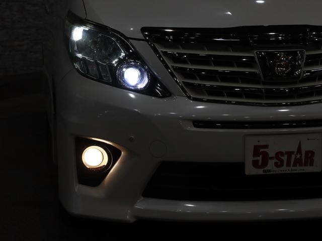 アルファード 240S タイプゴールドII 後期/ダブルサンルーフ/半革シート/両側電動スライドドア/クルーズコントロール/クリアランスソナー/100V電源/パワーバックドア/純正ナビ/Bluetooth/バックカメラ/地デジ/純正AW(14枚目)