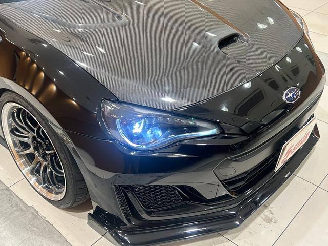 ＢＲＺ Ｒ　６速ＭＴ／チャージスピードＦエアロ／ＴＲＤＳエアロ／バリスＲバンパー／ＷＯＲＫ１８ＡＷ／レッグモータースポーツカーボンボンネット／ダズフェローズヘッドライト／ヴァレンティテール／純正ナビ／バックカメラ（17枚目）