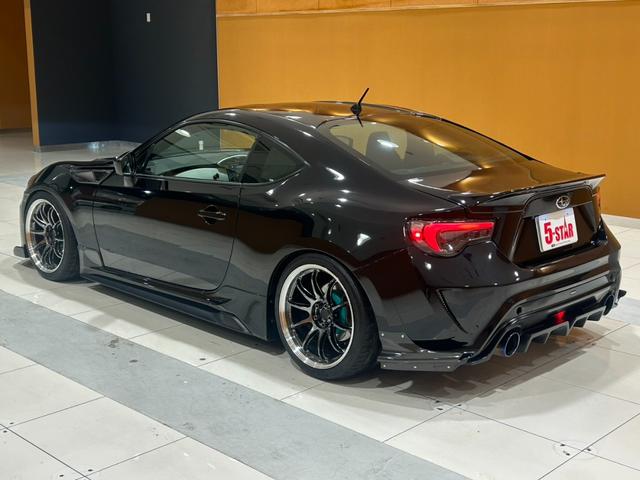 ＢＲＺ Ｒ　６速ＭＴ／チャージスピードＦエアロ／ＴＲＤＳエアロ／バリスＲバンパー／ＷＯＲＫ１８ＡＷ／レッグモータースポーツカーボンボンネット／ダズフェローズヘッドライト／ヴァレンティテール／純正ナビ／バックカメラ（23枚目）