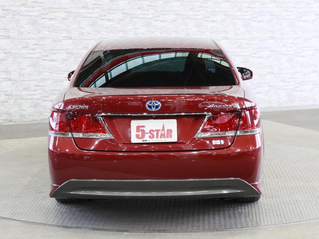 クラウンハイブリッド アスリートS 電動シート/シートヒーター/レーダークルコン/プリクラッシュセーフティ/クリアランスソナー/ステアリングヒーター/ETC/純正ナビ/地デジ/全周囲カメラ/HIDオートライト/純正AW(14枚目)