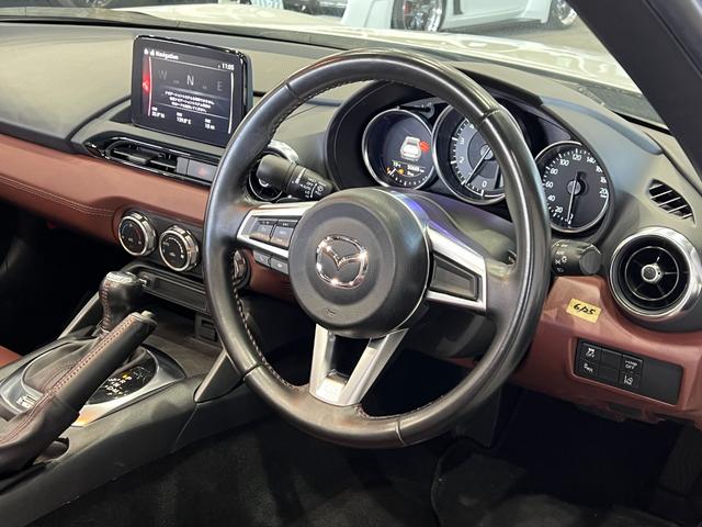 ロードスターRF VS クロススピード17AW/ナッパレザーシート/シートヒーター/レーンアシスト/BSM/RCTA/純正ナビ/Bluetooth/Bカメラ/地デジ/アダプティブLEDヘッドライト/スマートキー/電動OPEN(24枚目)