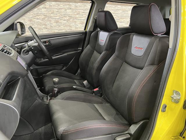 スイフトスポーツ ベースグレード ディスチャージヘッドランプ装着車/6速MT/クルーズコントロール/ETC/カロッツェリアナビ/地デジ/Bluetooth/社外スプリング/HIDオートライト/純正AW(32枚目)