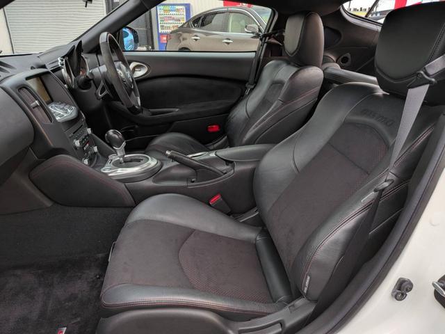 フェアレディＺ バージョンニスモ　専用エクステリア／ＮＩＳＭＯマフラー／専用黒半革シート／３連サブメーター／ＥＴＣ／パドルシフト／純正ナビ／Ｂｌｕｅｔｏｏｔｈ／純正１９ＡＷ／ＨＩＤオートライト（50枚目）