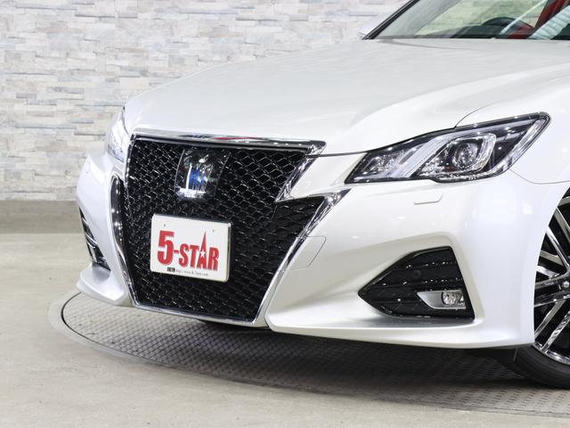 クラウンハイブリッド アスリートＧ　後期／スパッタリングＡＷ／黒革電動エアシート／ＥＴＣ２．０／レーダークルコン／クリアランスソナー／ＢＳＭ／プリクラッシュセーフティ／パドルシフト／純正ナビ／地デジ／バックカメラ／ＬＥＤオートハイビーム（16枚目）