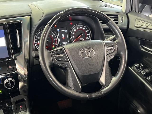 アルファード 3.5SC 後期/3眼LED/電動サイドステップ/黒革電動エアシート/シートヒーター/100V電源/ETC2.0/レーダークルコン/クリアランスソナー/レーンアシスト/純正ナビ/地デジ/バックカメラ/純正AW(21枚目)