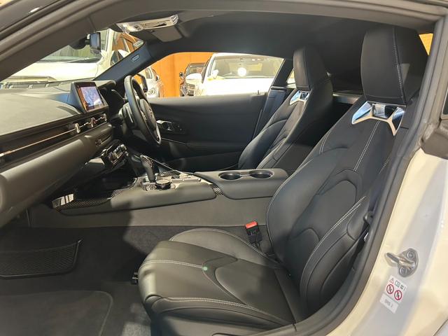 スープラ RZ 6眼LED/JBLサウンド/直6ターボ/BIGキャリパー/黒革電動シート/シートヒーター/レーダークルコン/クリアランスソナー/HUD/BSM/純正ナビ/地デジ/バックカメラ/純正19AW(32枚目)