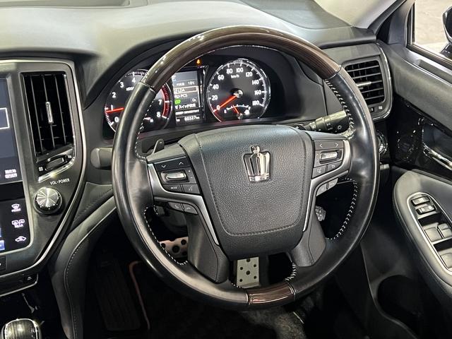 クラウン アスリートS-T J-フロンティアリミテッド ブラックスパッタリング18AW/リアエアロ/黒半革電動シート/トヨタセーフティセンス/クリアランスソナー/レーダークルコン/LDA/ETC/純正ナビ/地デジ/バックカメラ/LEDオートハイビーム(23枚目)