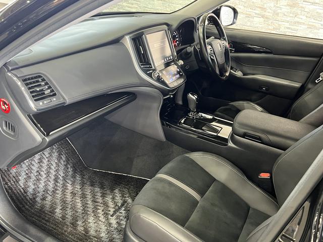 クラウン アスリートS-T J-フロンティアリミテッド ブラックスパッタリング18AW/リアエアロ/黒半革電動シート/トヨタセーフティセンス/クリアランスソナー/レーダークルコン/LDA/ETC/純正ナビ/地デジ/バックカメラ/LEDオートハイビーム(39枚目)