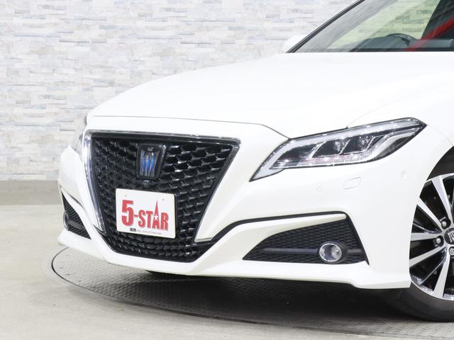 クラウンハイブリッド G セーフティパッケージPlus/電動メモリーシート/シートヒーター/3眼LED/HUD/トヨタセーフティセンス/レーダークルコン/BSM/RCTA/パーキングアシスト/パノラミックビューモニター(7枚目)